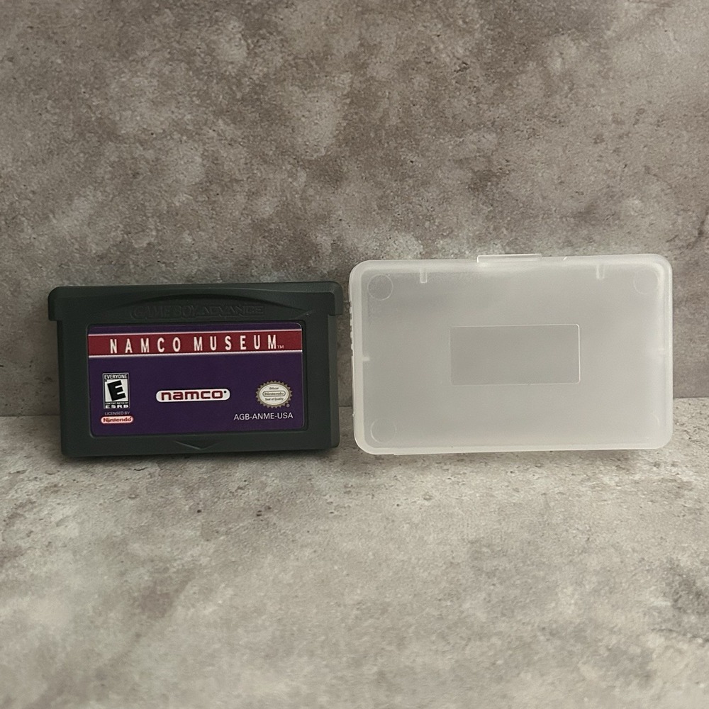 Namco Museum (Nintendo Game Boy Advance GBA, 2001) *TESTED* Includes Case